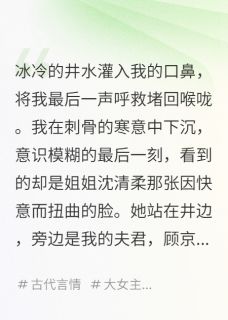 我死后，虐我的人排队给我上香顾京源林婉儿沈清柔全章节目录免费阅读