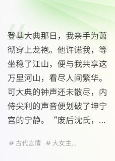 (抖音小说)北渊萧彻呼延灼小说全文阅读免费