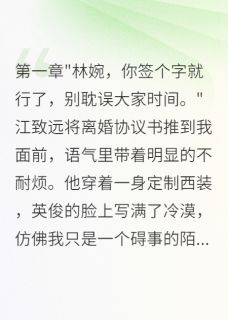 老公三年不碰我，重生后我秒离婚小说最新章节-主角江致远苏晴林婉全文免费阅读