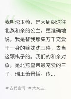 和亲路上，我截胡了敌国太子无广告阅读 萧景渊瑞王萧景恬免费在线阅读
