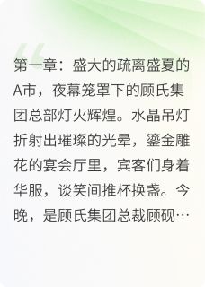 苏婉儿顾砚舟许媚主角抖音小说破镜重圆：先婚后爱的救赎在线阅读