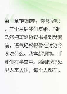 小说渣夫逼我假离婚，我转身嫁给首长主角为沈浩张浩然免费阅读