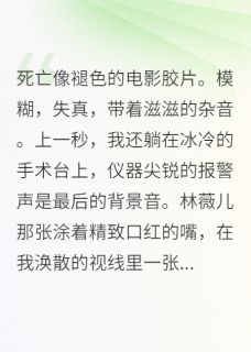 重生后，我把总裁当替身霍泽霍沉林薇儿小说完整在线阅读