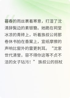 那枚碎玉簪，藏着我和他的三世债章节目录小说-谢云舟沈清辞玉簪免费阅读全文