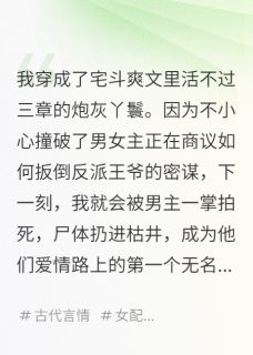 萧珏林清顾炎是哪部小说的主角 穿成炮灰后我把男主全家送去挖矿全文无弹窗