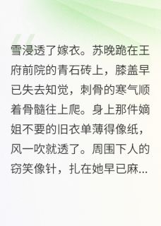 主角苏晚萧绝小说完整版最新章节-替嫁后，暴君跪求我原谅免费阅读全文