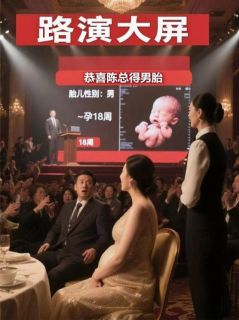 路演大屏：恭喜陈总得男胎by瑾潇小说完结版在线阅读