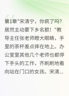 主角宋清宁林北辰方雨薇小说爆款下乡名额我主动要，只为救回他完整版小说