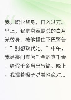 专业替身马甲要掉[抖音]小说-霸总甄宝珠无删减阅读