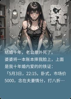 老公死后婆婆拿爱账本找我赔千万(全章节)-苏琬秦舒在线阅读