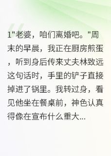 热文为了买房他要假离婚我秒速签字了小说-主角林致远苏念全文在线阅读