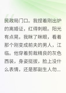 （全集-免费）离婚当天，前夫成了我房东完本小说_江临江晚全文免费阅读