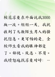 热文校花说我3000块一次，后来她疯了小说-主角陆辰苏曼沈遥全文在线阅读-暗夜阅读网