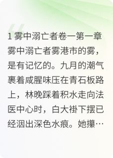 精彩小说林晚娃娃江浅暗涌笔录：雾港尸语全文目录畅读