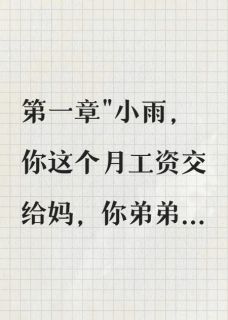 【新书】重回65我拒绝给弟弟当牛马主角林小雨陈志远全文全章节小说阅读