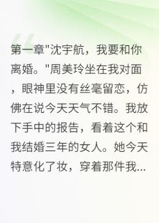 周美玲王志强全集小说_重生后妻子转三千万我签字离婚完结版阅读