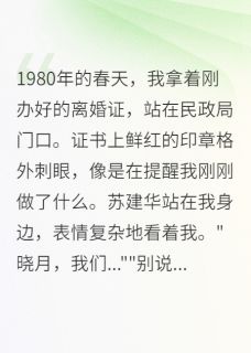[抖音]小说苏建华王明离婚证上的秘密，让我重新认识他