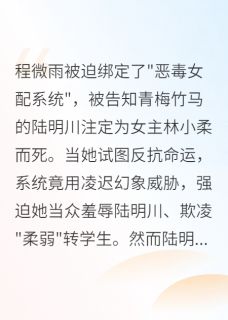 书荒必备程微雨陆明川林小柔小说