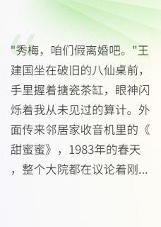 假离婚后，我在80年代重新开始小说全集(秀梅陈志远老刘)无弹窗广告阅读