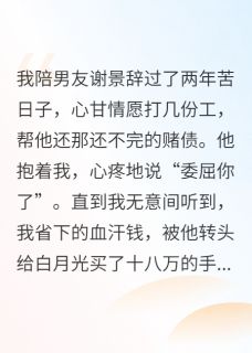 全章节小说我给男友还赌债，结果他是富二代天火天火最新阅读