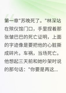 她在自己葬礼上看我哭林深苏晚免费全章节目录阅读