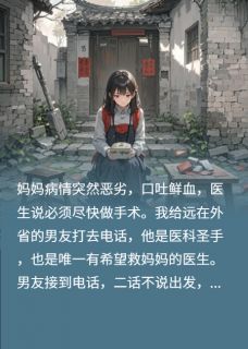 能给妈妈做手术的男友在陪师妹宋寒晟叶清月免费全章节目录阅读-暗夜阅读网