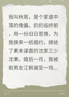 (抖音小说)沈清越沈聿江枫小说全文阅读免费