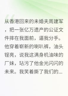 (抖音)亿万遗嘱最后一页，藏着魔鬼 主角周建军林晚意-暗夜阅读网