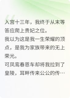 高质量小说入宫十三年我熬成贵妃,却要活埋在线试读-暗夜阅读网