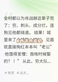 高质量小说重生八零去追夫在线试读