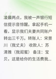 闺蜜偷我老公三年花我八百万by甜滋滋的糖免费阅读小说大结局-暗夜阅读网