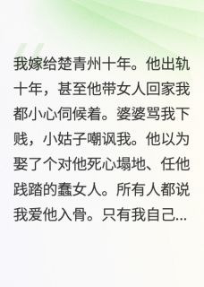 完整版我用十年婚姻送你全家下地狱楚青州楚雄周美娟小说免费在线阅读-暗夜阅读网