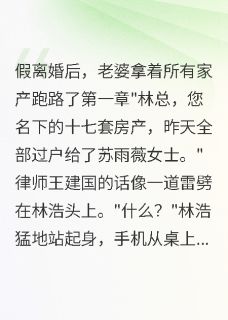 假离婚后妻子带着千万跑路知乎后续免费试读