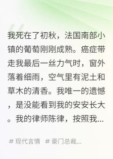 安安顾宴臣苏念全集小说_我死后，他才发现儿子是他的完结版阅读