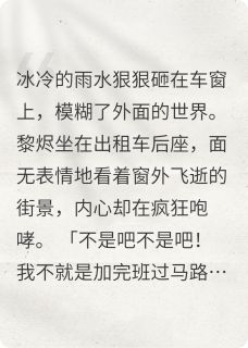 抖音小说【黎烬顾妄】全集免费版在线阅读