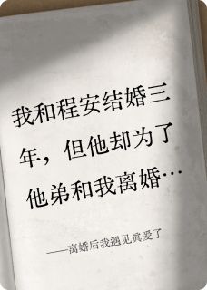 最新小说离婚后我遇见真爱了主角程安段熙年全文在线阅读