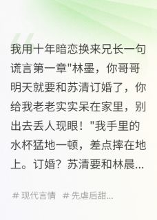 老书虫推荐我用十年暗恋换来兄长一句谎言 在线阅读-暗夜阅读网