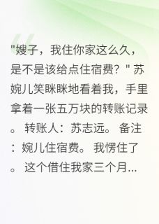 抖音小说【苏志远苏婉儿】全集免费版在线阅读