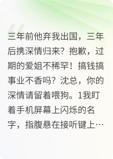 前任追妻火葬场？我只爱搞钱小说最新章节-主角沈砚舟林溪全文免费阅读