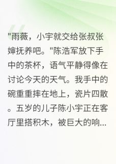丈夫要把我儿子送给战友父母【全章节】陈浩军小宇秀梅完结版免费阅读