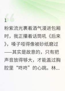 林辰苏晚江屿小说抖音热文原来他也在写我的事完结版-暗夜阅读网