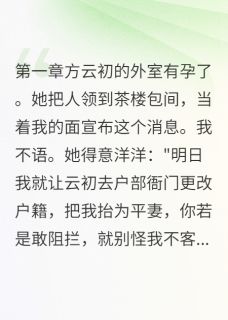 户部尚书竟是我的小白脸方云初小翠楚寒无广告在线阅读