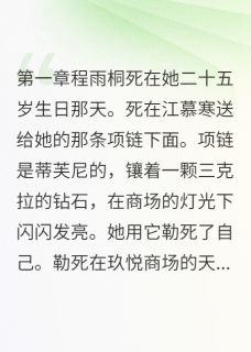 书荒必备江慕寒程雨桐小说