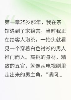 爆款小说茶艺师怒甩富二代在线阅读-江北宋锦言免费阅读