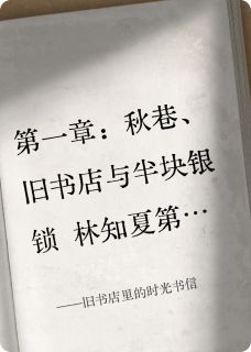 旧书店里的时光书信林知夏沈砚小说全文-旧书店里的时光书信小说