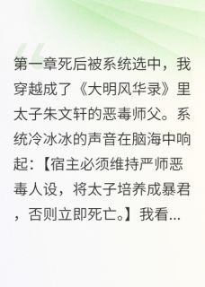 我把反派培养成了明君免费阅读全文，主角朱元璋文轩小说-暗夜阅读网