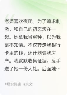精品小说老婆出轨后，我设计让她身败名裂全文目录畅读