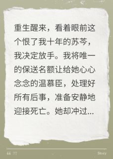 【热文】重生后我放手，她却在我死后疯了主角傅旌言苏芩温慕臣小说全集免费阅读-暗夜阅读网