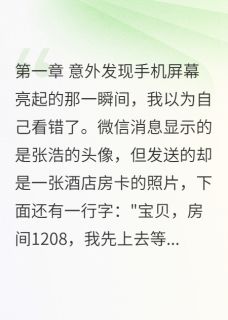 发现真相后，我毁掉男友和闺蜜[抖音]小说-张浩林雪无删减阅读-暗夜阅读网