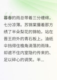 爆款小说烬欢深宫计在线阅读-萧烬苏锦棠免费阅读